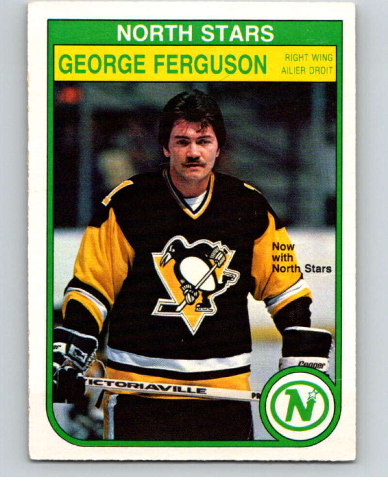 1982-83 O-Pee-Chee #268 George Ferguson  Minnesota North Stars  V58944 Image 1