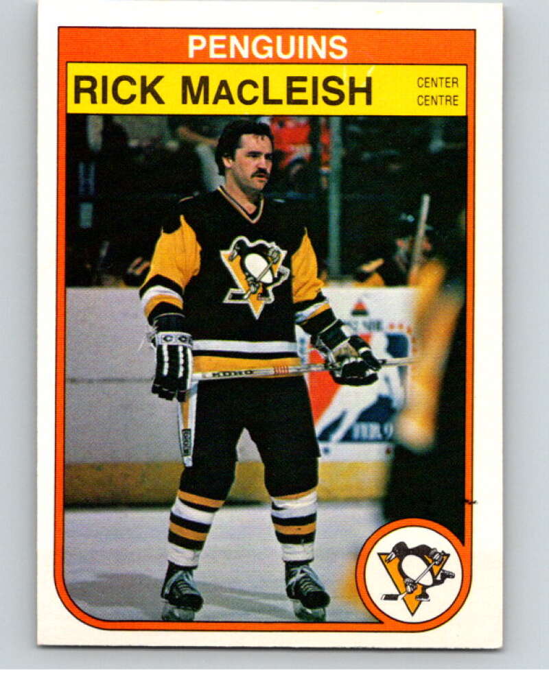 1982-83 O-Pee-Chee #273 Rick MacLeish  Pittsburgh Penguins  V58974 Image 1