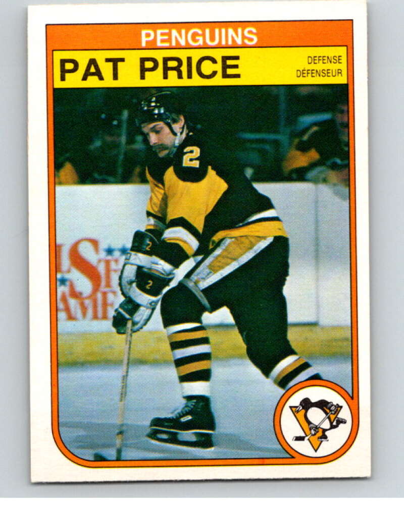 1982-83 O-Pee-Chee #274 Pat Price  Pittsburgh Penguins  V58977 Image 1