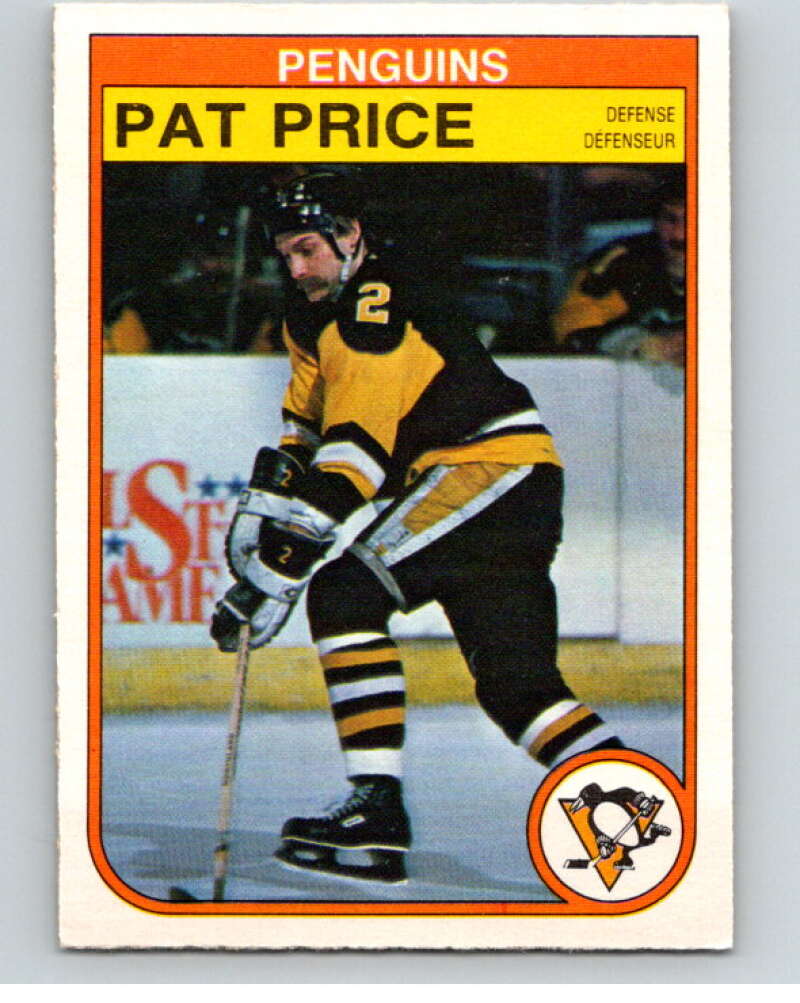 1982-83 O-Pee-Chee #274 Pat Price  Pittsburgh Penguins  V58978 Image 1