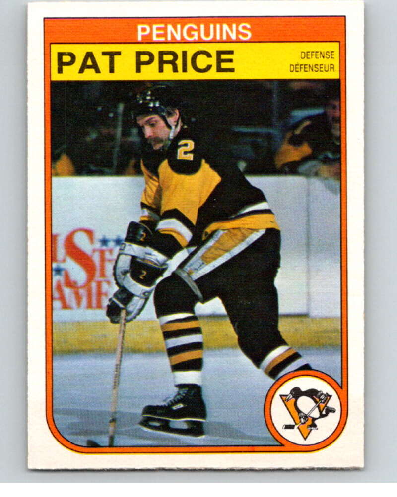 1982-83 O-Pee-Chee #274 Pat Price  Pittsburgh Penguins  V58979 Image 1