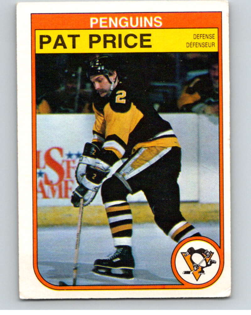 1982-83 O-Pee-Chee #274 Pat Price  Pittsburgh Penguins  V58981 Image 1