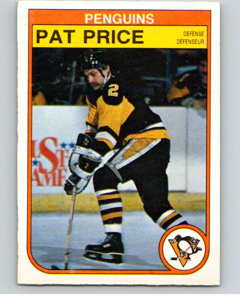 1982-83 O-Pee-Chee #274 Pat Price  Pittsburgh Penguins  V58982 Image 1