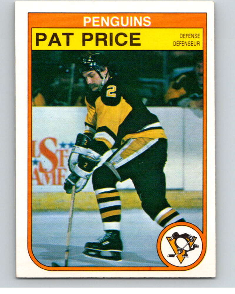 1982-83 O-Pee-Chee #274 Pat Price  Pittsburgh Penguins  V58983 Image 1