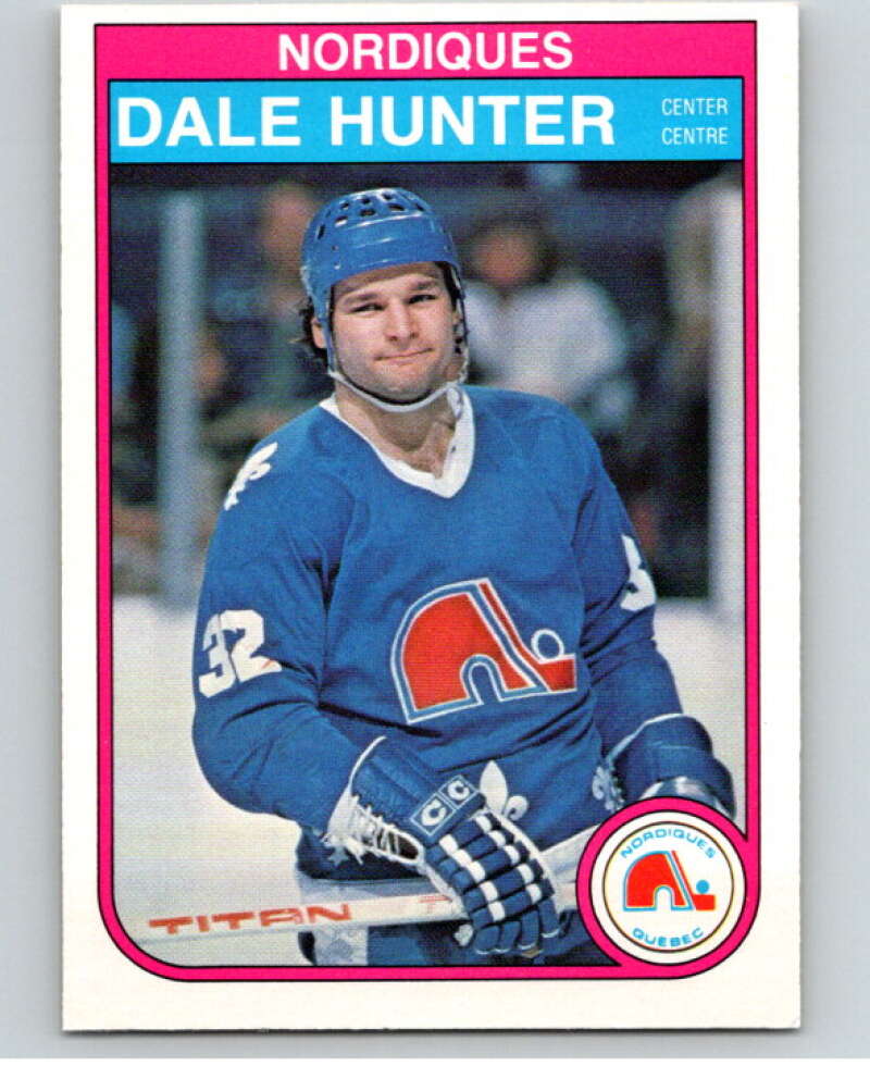 1982-83 O-Pee-Chee #285 Dale Hunter  Quebec Nordiques  V59066 Image 1