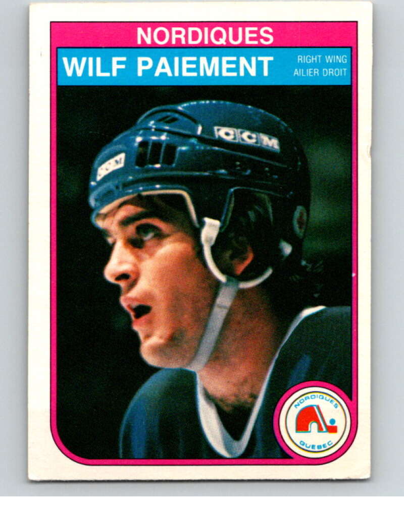 1982-83 O-Pee-Chee #288 Wilf Paiement  Quebec Nordiques  V59089 Image 1
