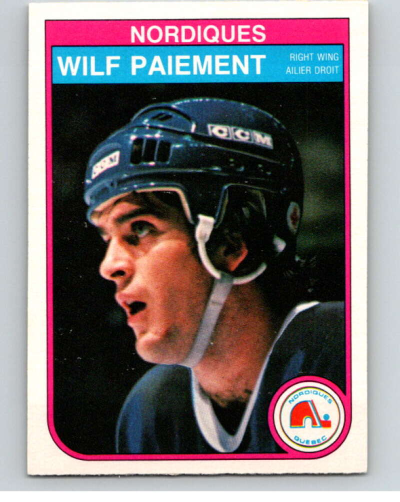 1982-83 O-Pee-Chee #288 Wilf Paiement  Quebec Nordiques  V59094 Image 1