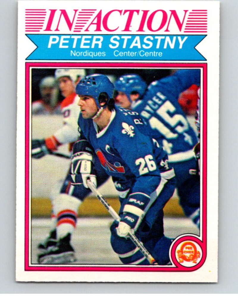 1982-83 O-Pee-Chee #293 Peter Stastny IA  Quebec Nordiques  V59129 Image 1