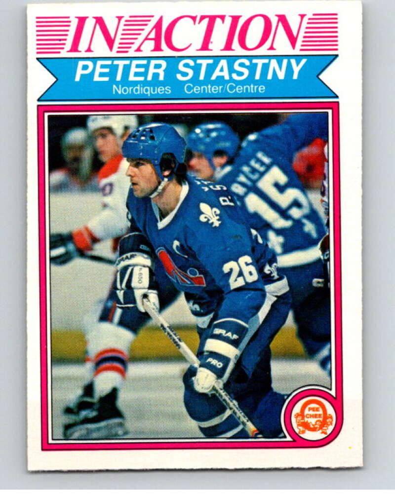 1982-83 O-Pee-Chee #293 Peter Stastny IA  Quebec Nordiques  V59131 Image 1