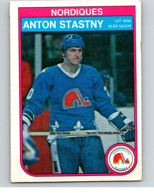 1982-83 O-Pee-Chee #294 Anton Stastny  Quebec Nordiques  V59138 Image 1