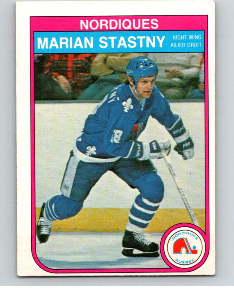 1982-83 O-Pee-Chee #295 Marian Stastny  RC Rookie Quebec Nordiques  V59140 Image 1