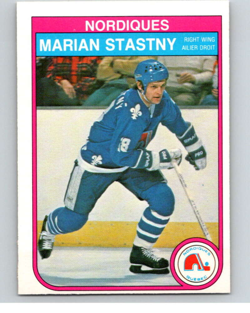 1982-83 O-Pee-Chee #295 Marian Stastny  RC Rookie Quebec Nordiques  V59141 Image 1