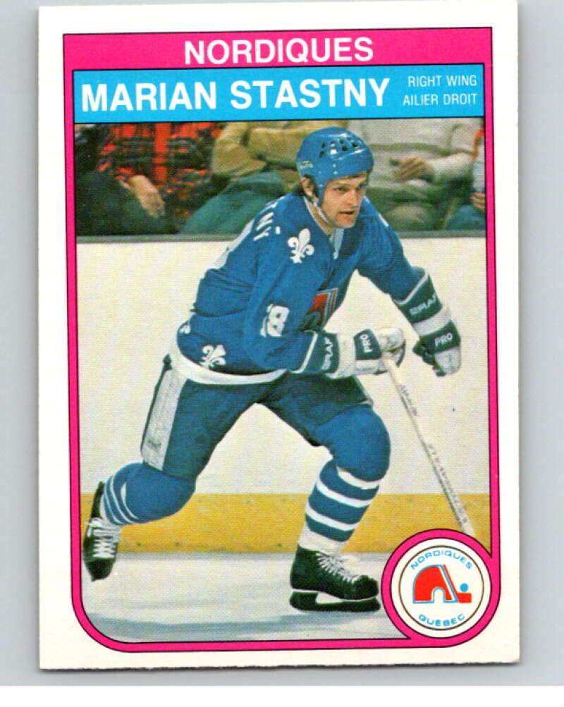 1982-83 O-Pee-Chee #295 Marian Stastny  RC Rookie Quebec Nordiques  V59144 Image 1