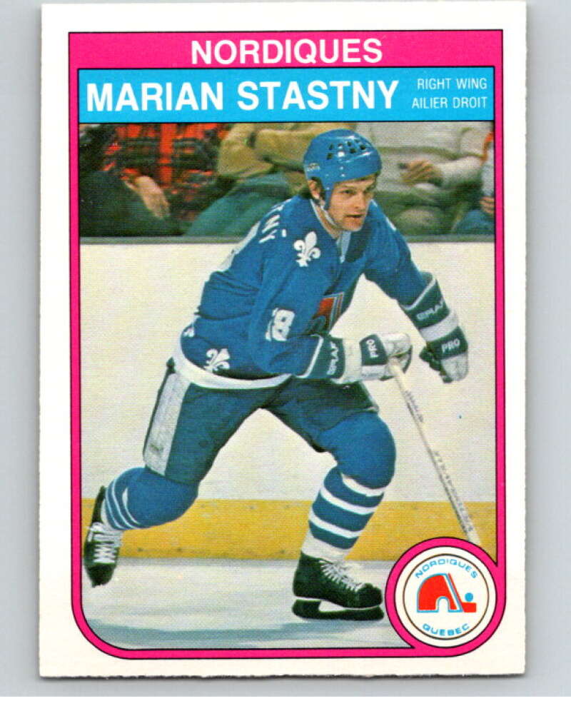 1982-83 O-Pee-Chee #295 Marian Stastny  RC Rookie Quebec Nordiques  V59146 Image 1