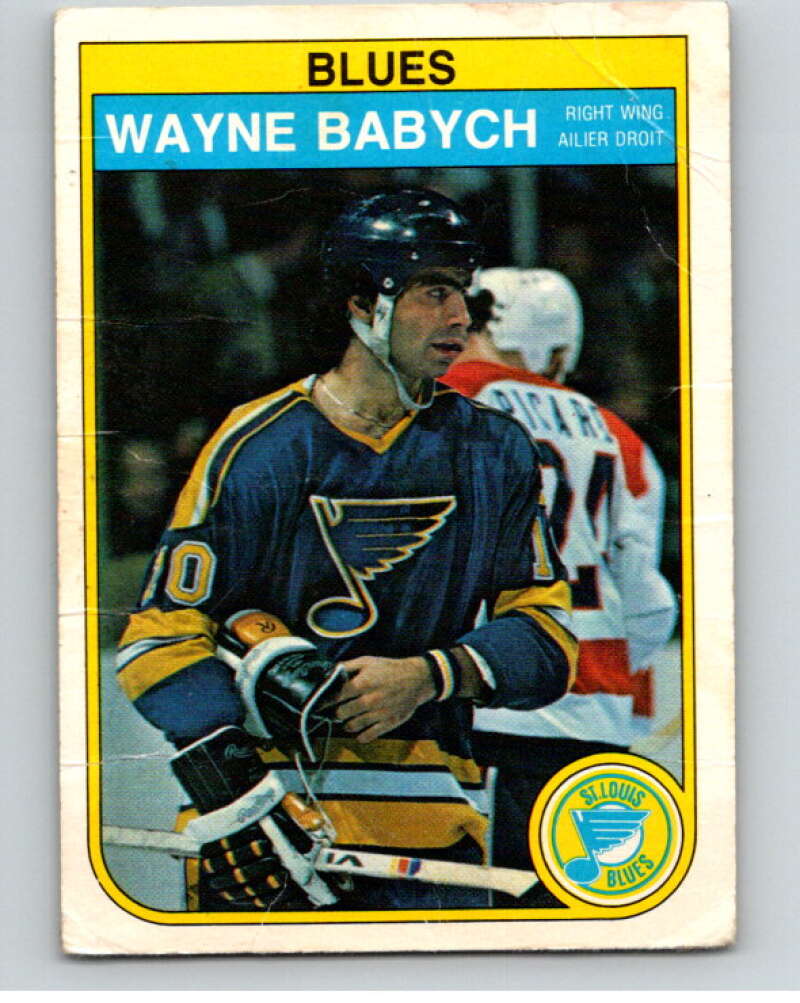 1982-83 O-Pee-Chee #299 Wayne Babych  St. Louis Blues  V59178 Image 1