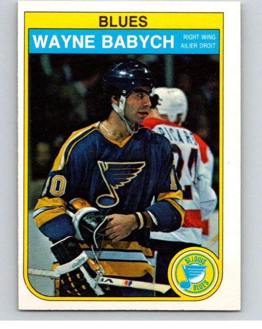 1982-83 O-Pee-Chee #299 Wayne Babych  St. Louis Blues  V59179 Image 1