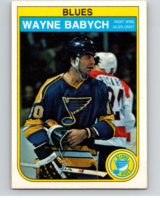 1982-83 O-Pee-Chee #299 Wayne Babych  St. Louis Blues  V59182 Image 1