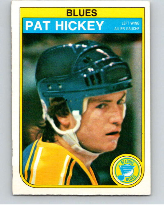 1982-83 O-Pee-Chee #304 Pat Hickey  St. Louis Blues  V59206 Image 1