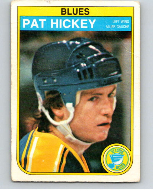 1982-83 O-Pee-Chee #304 Pat Hickey  St. Louis Blues  V59210 Image 1