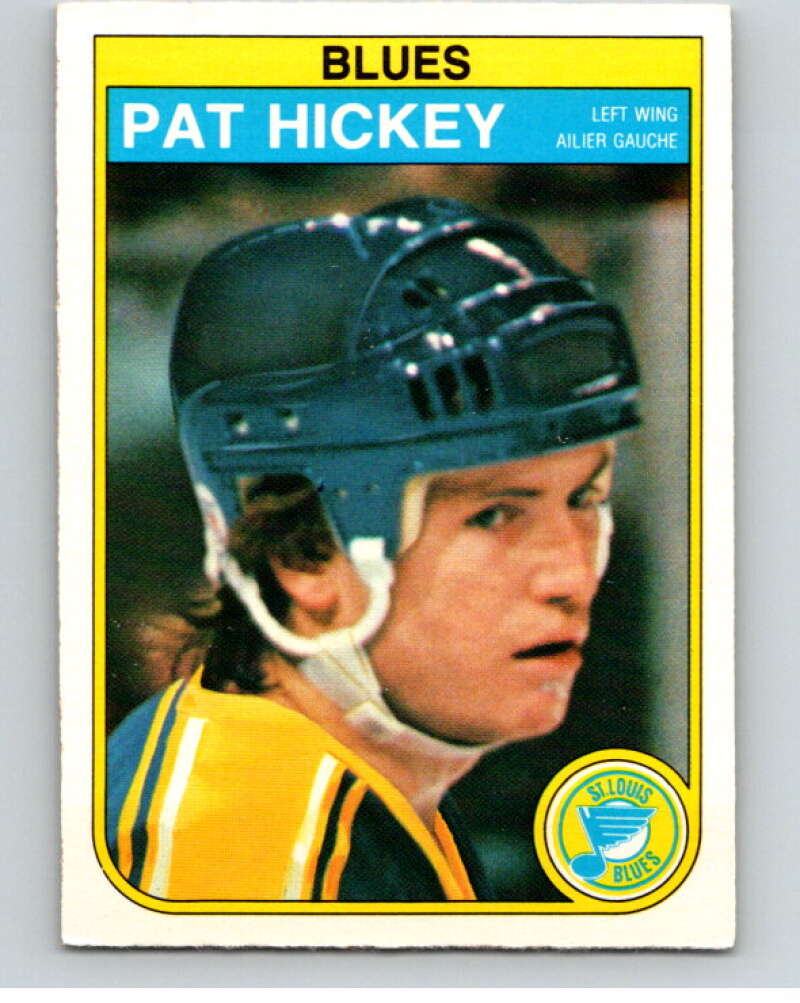 1982-83 O-Pee-Chee #304 Pat Hickey  St. Louis Blues  V59213 Image 1