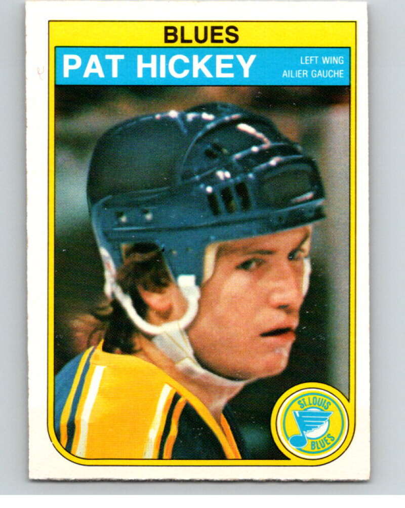 1982-83 O-Pee-Chee #304 Pat Hickey  St. Louis Blues  V59214 Image 1