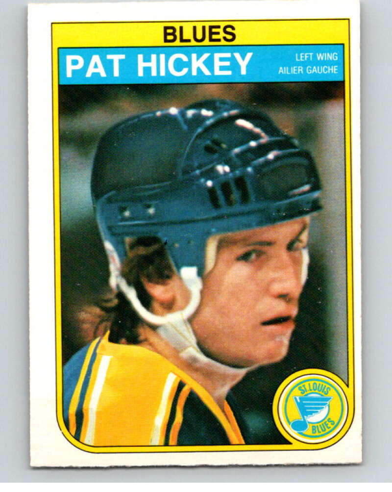 1982-83 O-Pee-Chee #304 Pat Hickey  St. Louis Blues  V59216 Image 1