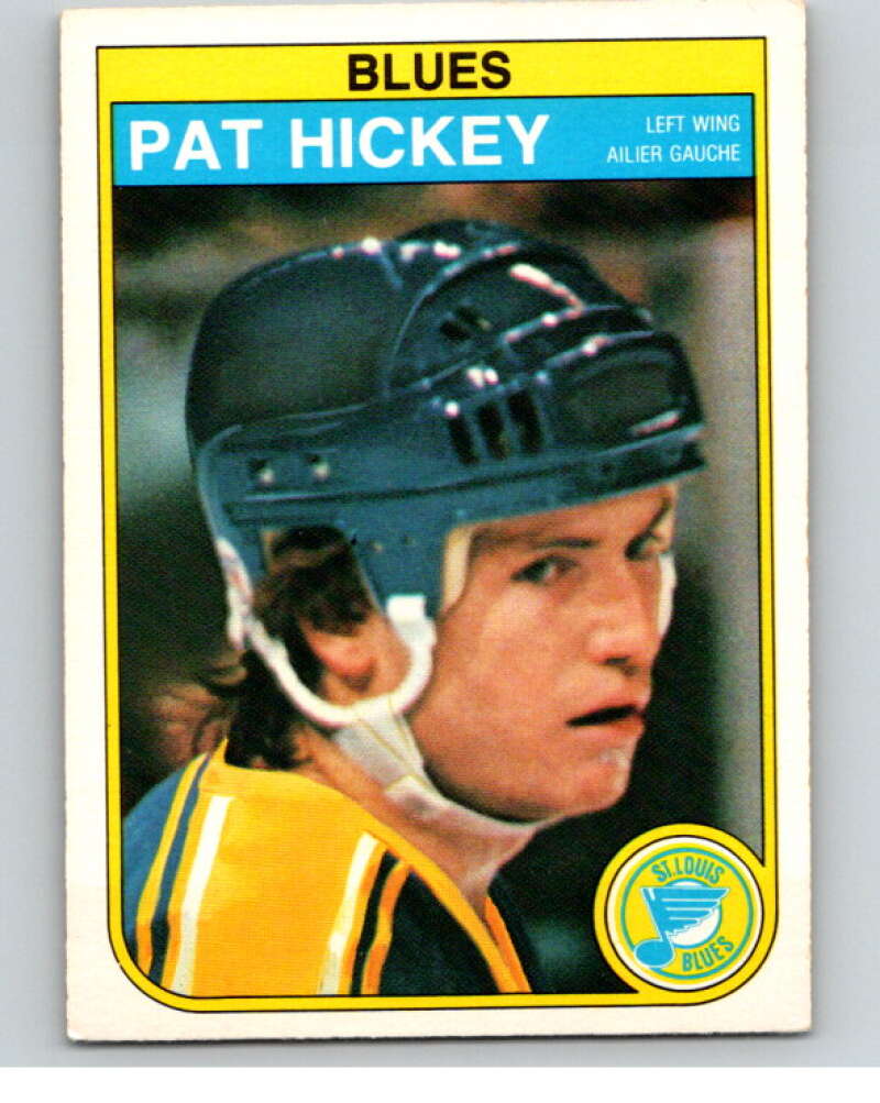 1982-83 O-Pee-Chee #304 Pat Hickey  St. Louis Blues  V59218 Image 1