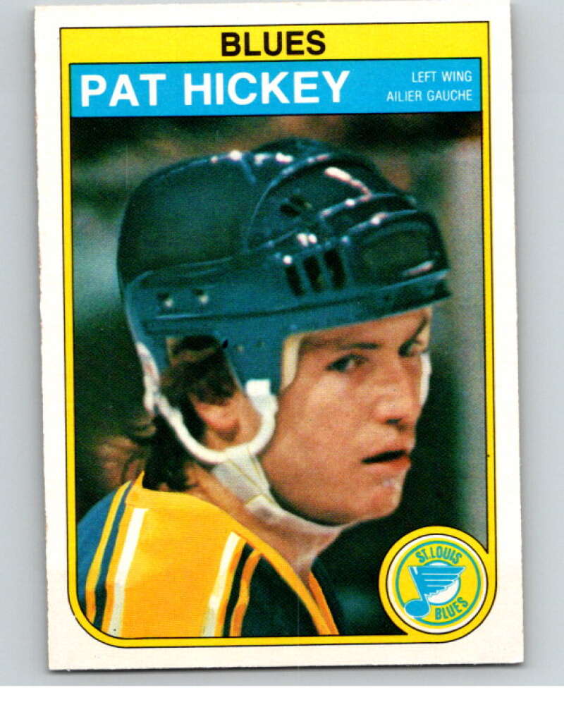 1982-83 O-Pee-Chee #304 Pat Hickey  St. Louis Blues  V59219 Image 1