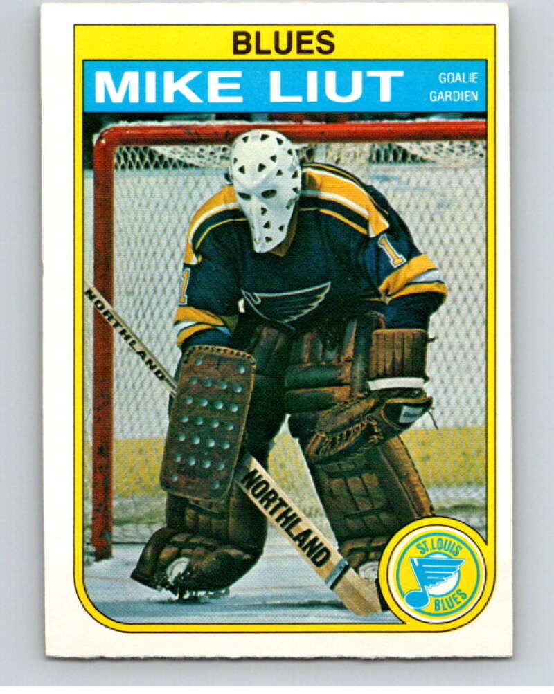 1982-83 O-Pee-Chee #306 Mike Liut  St. Louis Blues  V59229 Image 1