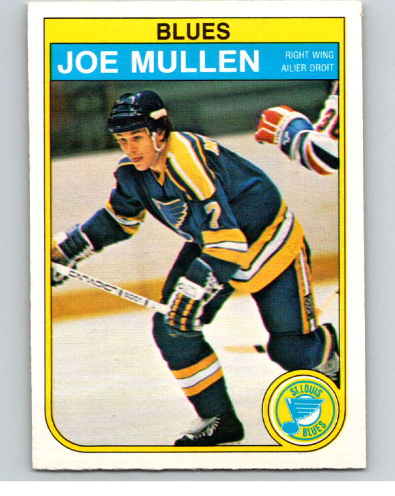 1982-83 O-Pee-Chee #307 Joe Mullen  RC Rookie St. Louis Blues  V59235 Image 1