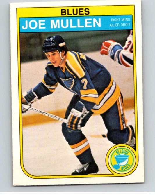 1982-83 O-Pee-Chee #307 Joe Mullen  RC Rookie St. Louis Blues  V59241 Image 1