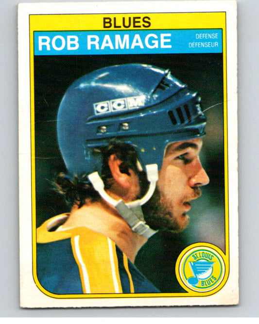 1982-83 O-Pee-Chee #310 Rob Ramage  St. Louis Blues  V59261 Image 1