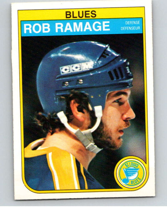 1982-83 O-Pee-Chee #310 Rob Ramage  St. Louis Blues  V59262 Image 1