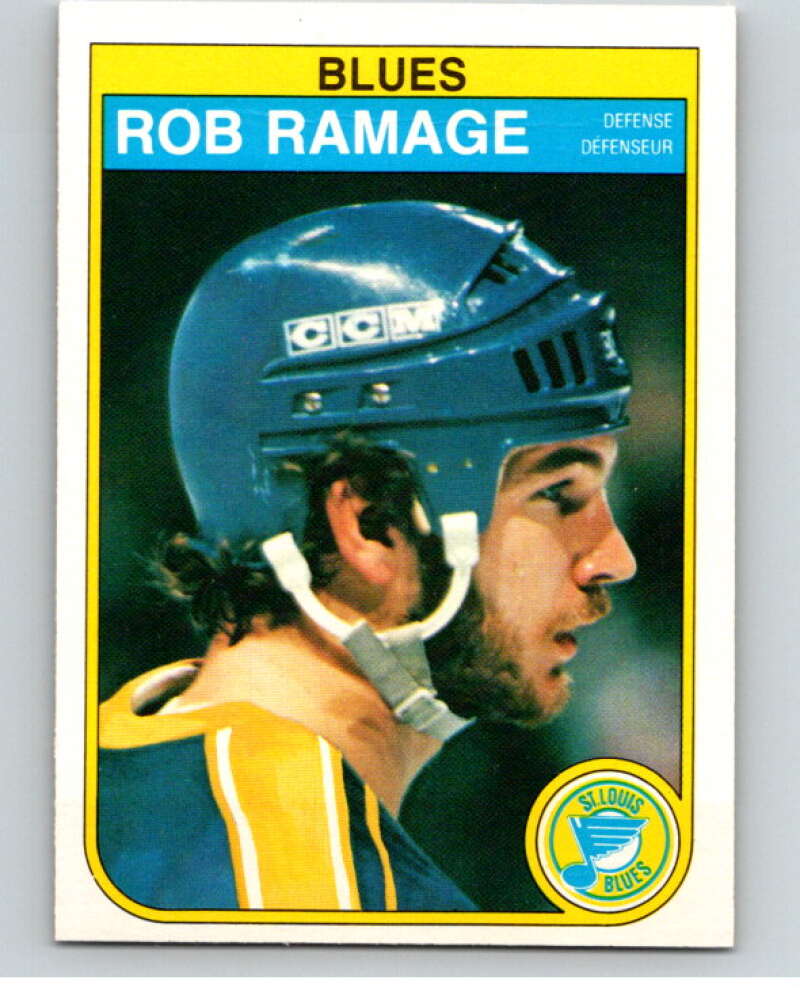 1982-83 O-Pee-Chee #310 Rob Ramage  St. Louis Blues  V59264 Image 1