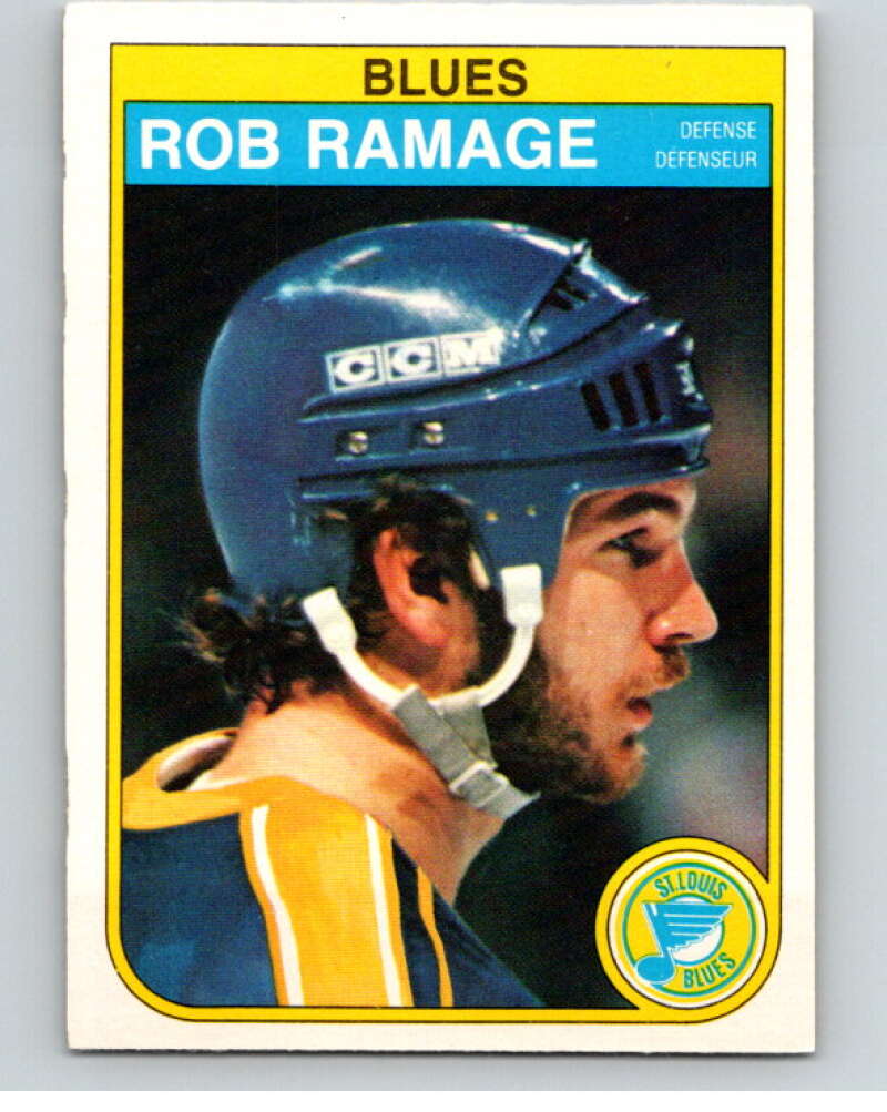 1982-83 O-Pee-Chee #310 Rob Ramage  St. Louis Blues  V59265 Image 1