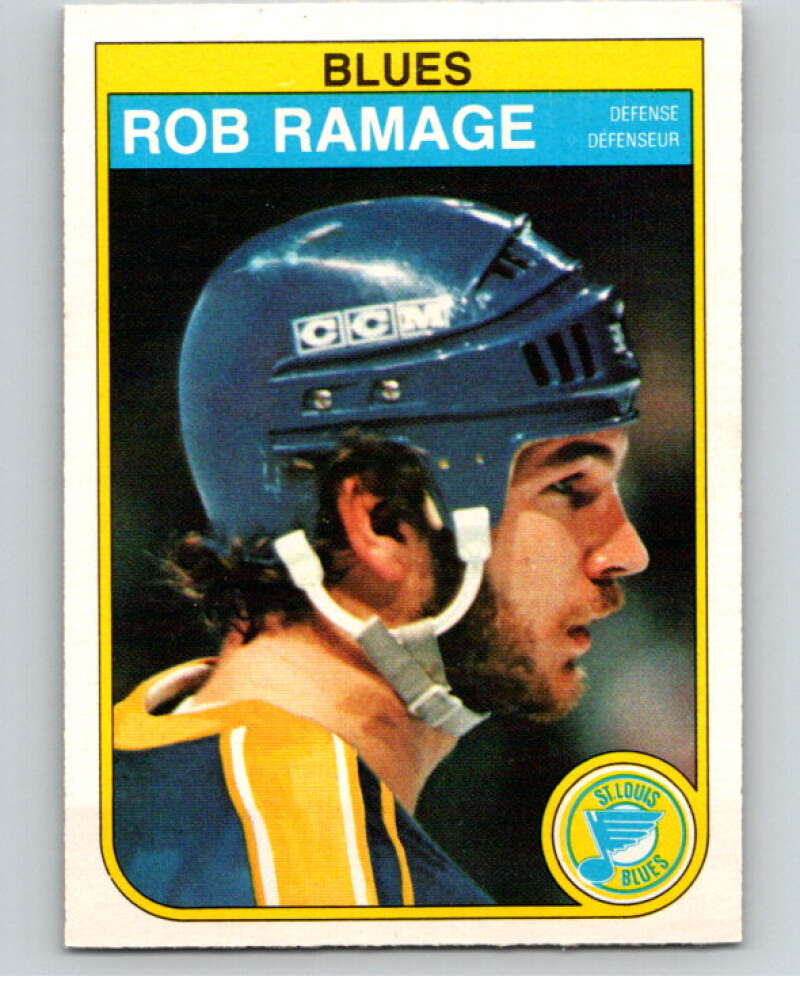 1982-83 O-Pee-Chee #310 Rob Ramage  St. Louis Blues  V59266 Image 1