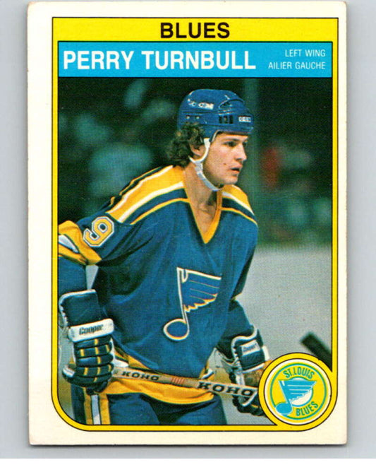 1982-83 O-Pee-Chee #312 Perry Turnbull  St. Louis Blues  V59278 Image 1