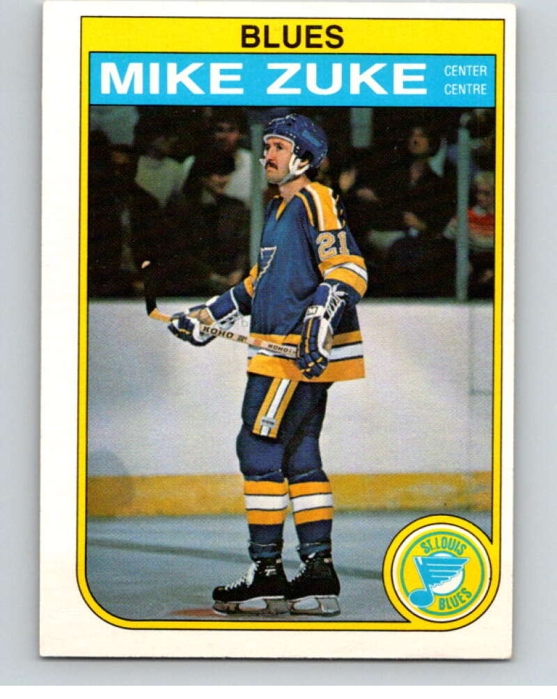 1982-83 O-Pee-Chee #313 Mike Zuke  St. Louis Blues  V59280 Image 1