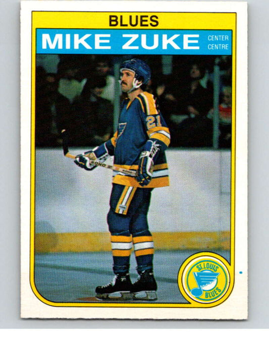 1982-83 O-Pee-Chee #313 Mike Zuke  St. Louis Blues  V59281 Image 1