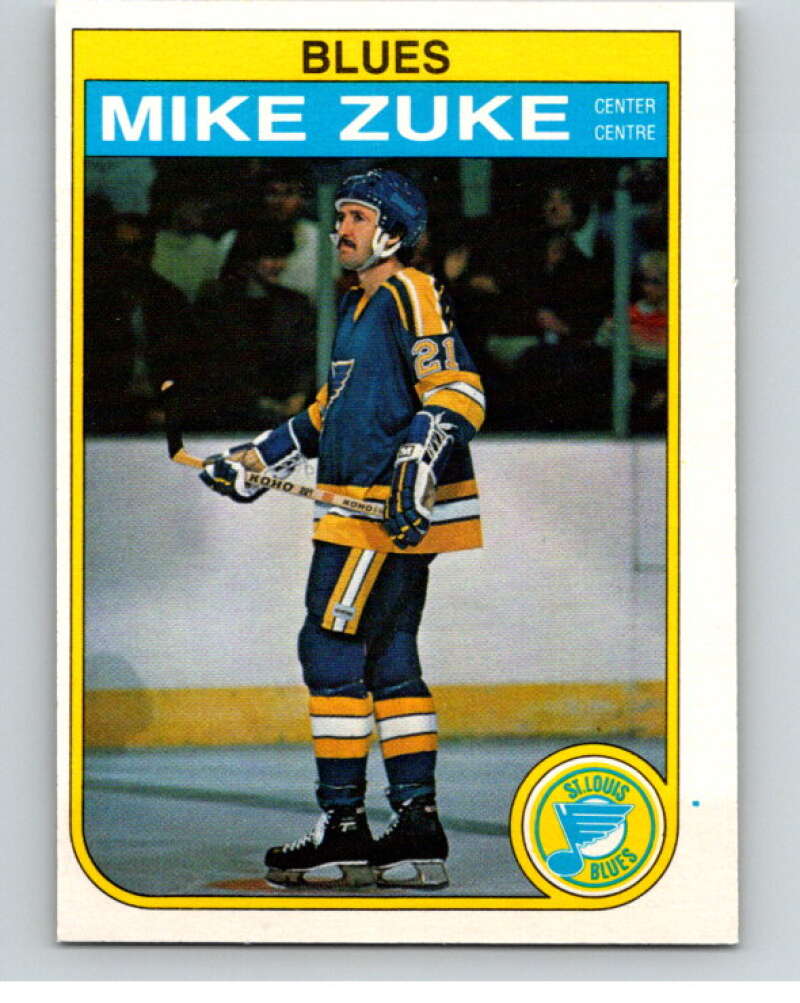 1982-83 O-Pee-Chee #313 Mike Zuke  St. Louis Blues  V59285 Image 1