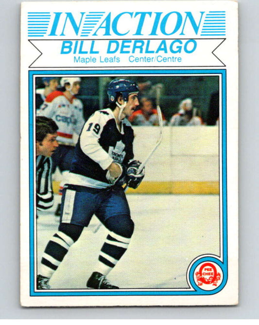 1982-83 O-Pee-Chee #320 Bill Derlago IA  Toronto Maple Leafs  V59327 Image 1