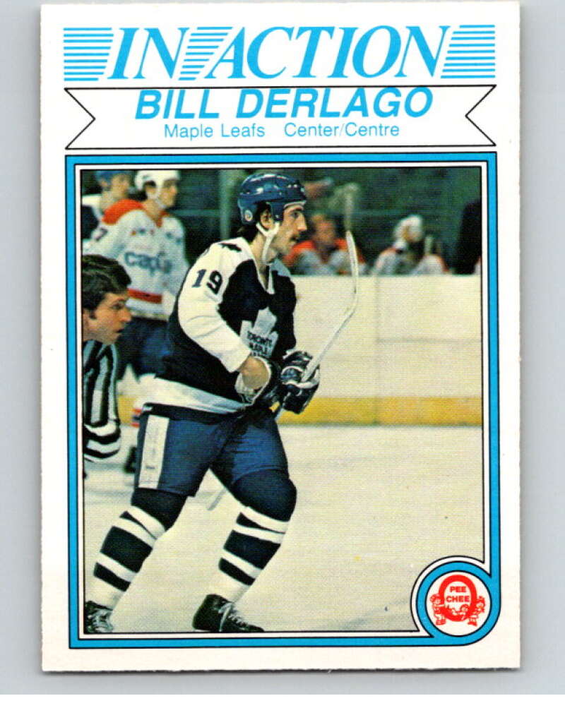 1982-83 O-Pee-Chee #320 Bill Derlago IA  Toronto Maple Leafs  V59330 Image 1