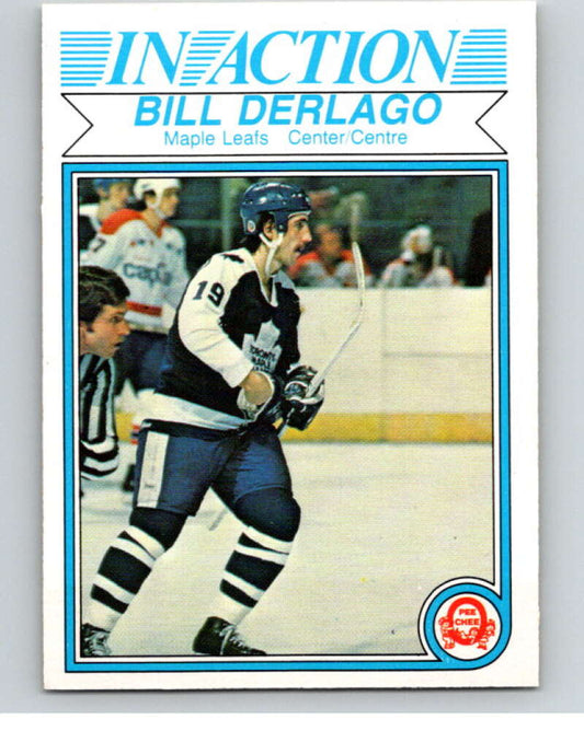 1982-83 O-Pee-Chee #320 Bill Derlago IA  Toronto Maple Leafs  V59332 Image 1