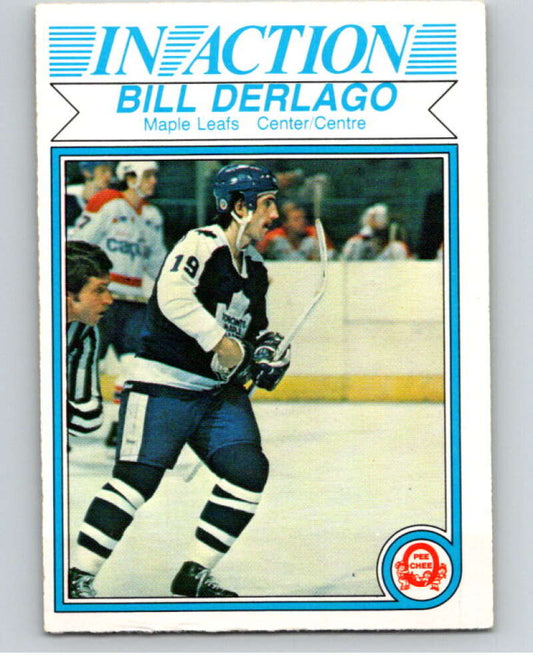 1982-83 O-Pee-Chee #320 Bill Derlago IA  Toronto Maple Leafs  V59335 Image 1