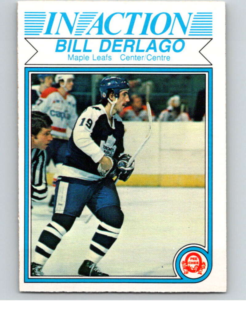 1982-83 O-Pee-Chee #320 Bill Derlago IA  Toronto Maple Leafs  V59336 Image 1