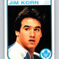 1982-83 O-Pee-Chee #323 Jim Korn  Toronto Maple Leafs  V59355 Image 1