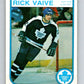 1982-83 O-Pee-Chee #335 Rick Vaive  Toronto Maple Leafs  V59438 Image 1