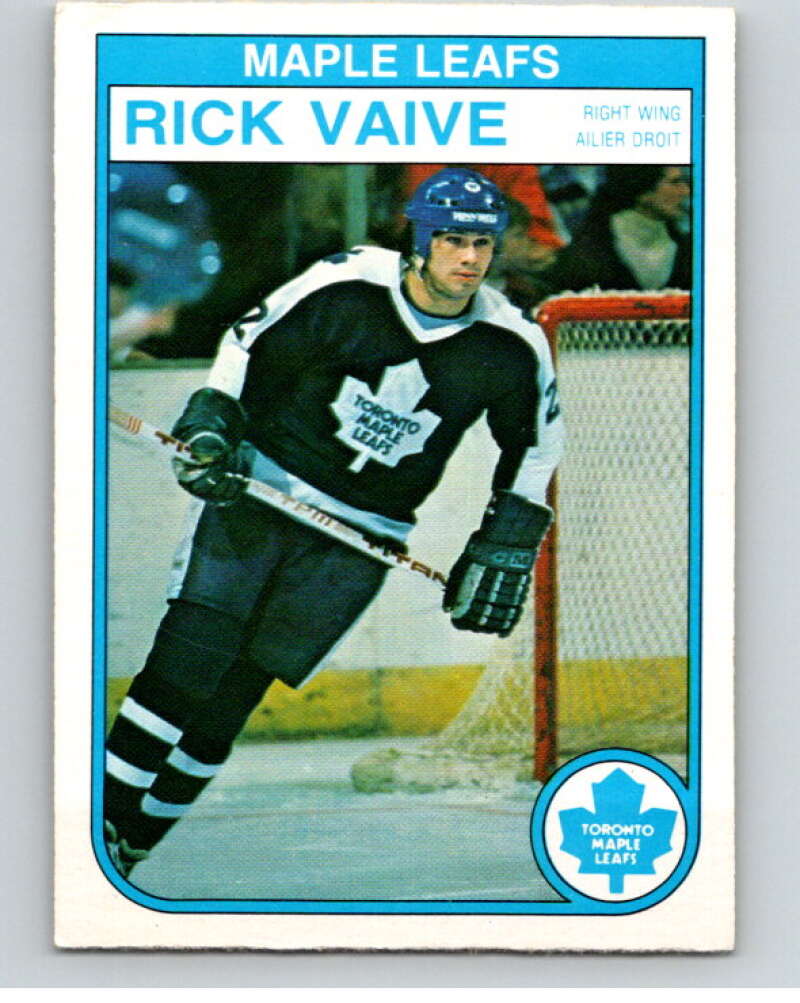 1982-83 O-Pee-Chee #335 Rick Vaive  Toronto Maple Leafs  V59438 Image 1