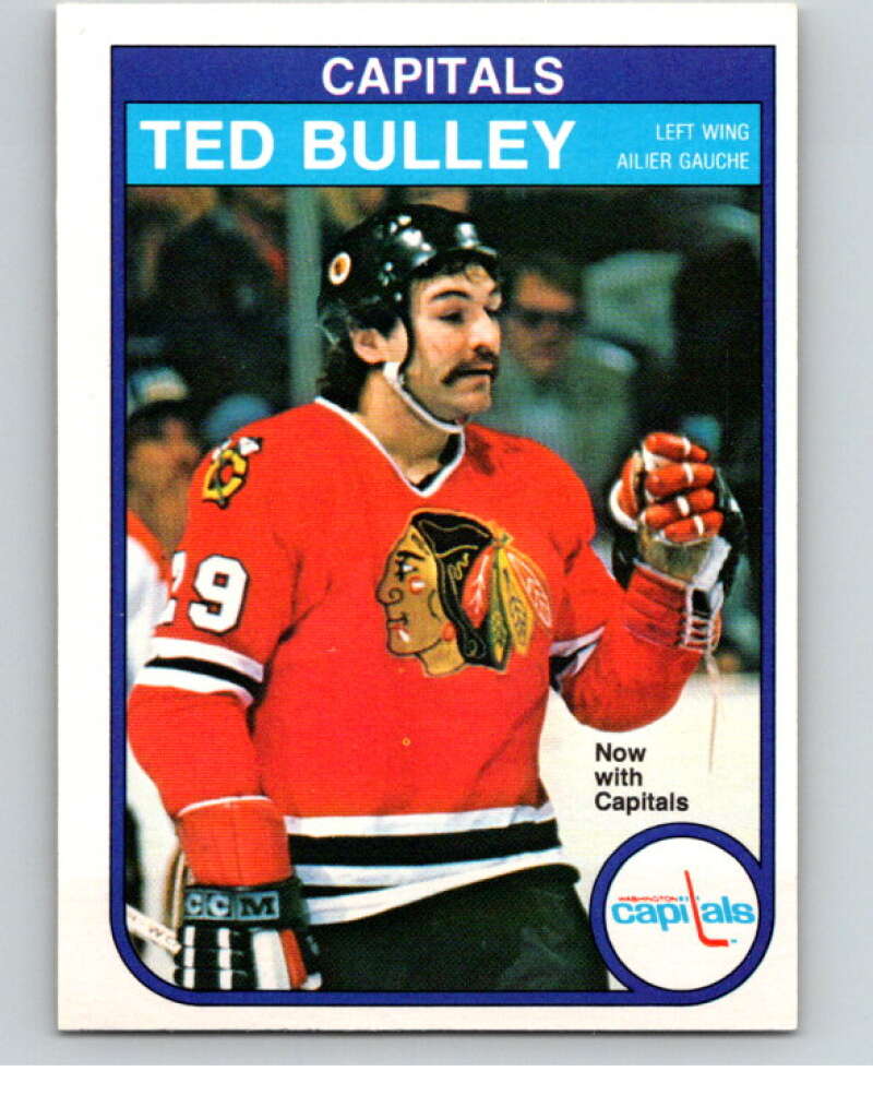 1982-83 O-Pee-Chee #360 Ted Bulley  Washington Capitals  V59630 Image 1