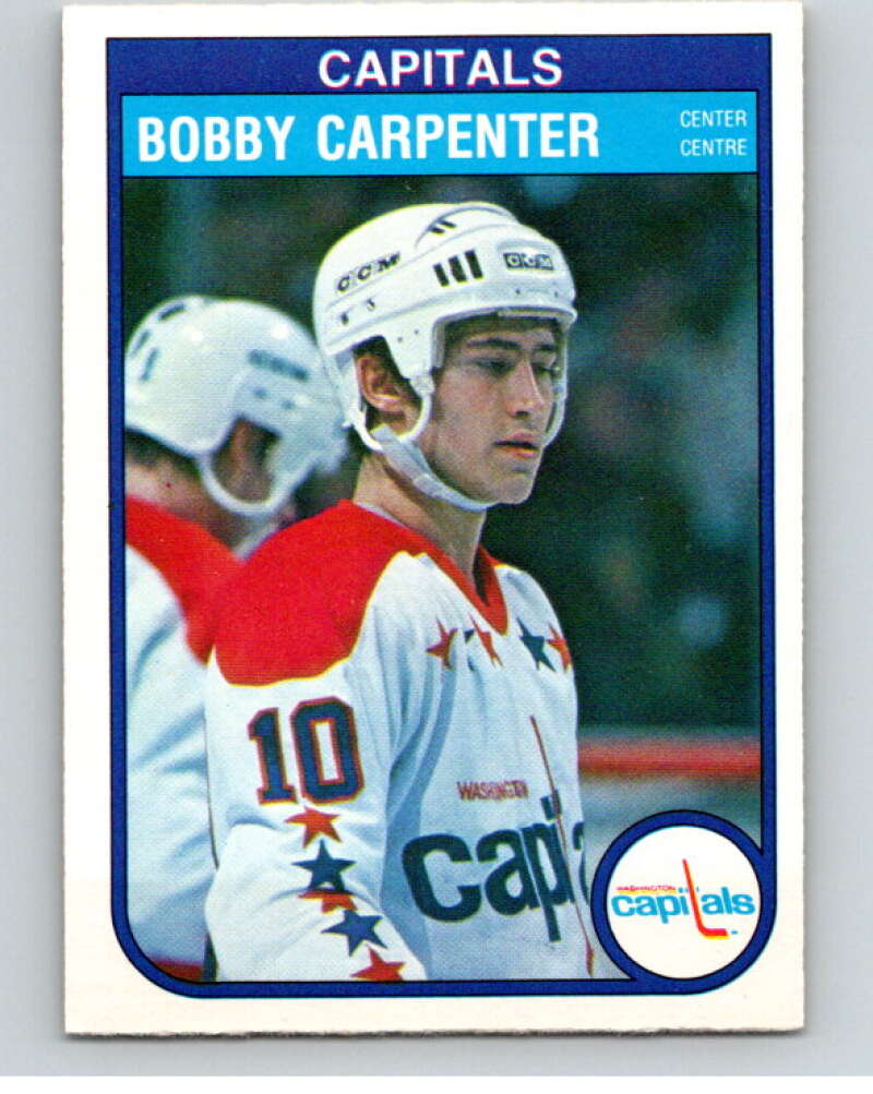 1982-83 O-Pee-Chee #361 Bob Carpenter  RC Rookie Washington Capitals  V59645 Image 1